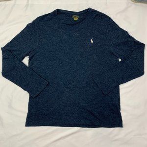 Polo Ralph Lauren Long Sleeve T-Shirt Men's Large Navy